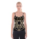 Sacred Geometry: Metatron Spaghetti Strap Top