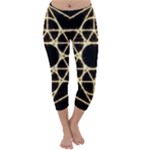 Sacred Geometry: Metatron Capri Winter Leggings 