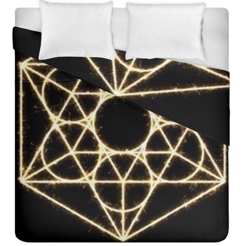 Sacred Geometry: Metatron Duvet Cover Double Side (King Size) from ArtsNow.com