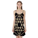 Sacred Geometry: Metatron Satin Night Slip