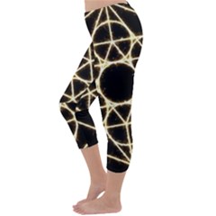 Capri Winter Leggings Back Capri Winter Leggings Back