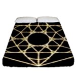 Sacred Geometry: Metatron Fitted Sheet (California King Size)