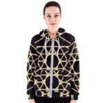 Sacred Geometry: Metatron Women s Zipper Hoodie