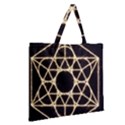 Zipper Large Tote Bag 