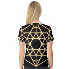 V-Neck Sport Mesh T-Shirt 
