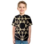 Sacred Geometry: Metatron Kids  Sport Mesh Tee