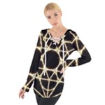 Sacred Geometry: Metatron Tie Up Tee