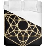 Sacred Geometry: Metatron Duvet Cover (California King Size)