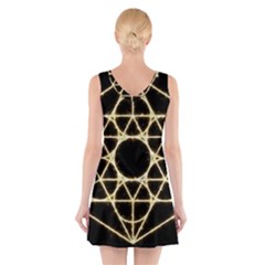 V-Neck Sleeveless Dress 