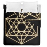 Sacred Geometry: Metatron Duvet Cover Double Side (Queen Size)