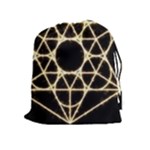 Sacred Geometry: Metatron Drawstring Pouch (XL)