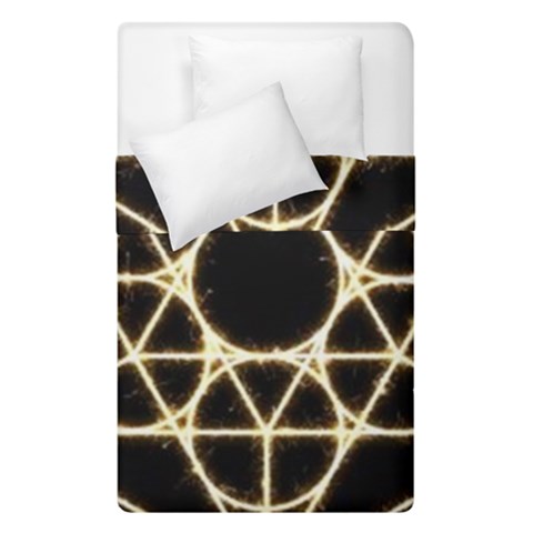 Sacred Geometry: Metatron Duvet Cover Double Side (Single Size) from ArtsNow.com