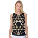 Sacred Geometry: Metatron Women s Basketball Tank Top