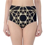 Sacred Geometry: Metatron Classic High-Waist Bikini Bottoms