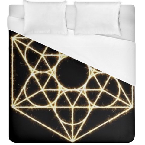 Sacred Geometry: Metatron Duvet Cover (King Size) from ArtsNow.com