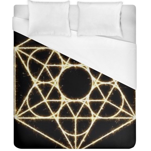 Sacred Geometry: Metatron Duvet Cover (California King Size) from ArtsNow.com