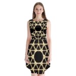 Sacred Geometry: Metatron Sleeveless Chiffon Dress  