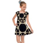 Sacred Geometry: Metatron Kids  Cap Sleeve Dress