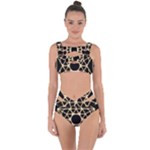 Sacred Geometry: Metatron Bandaged Up Bikini Set 