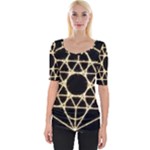 Sacred Geometry: Metatron Wide Neckline Tee