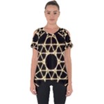 Sacred Geometry: Metatron Cut Out Side Drop Tee