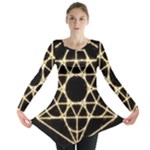Sacred Geometry: Metatron Long Sleeve Tunic 