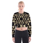 Sacred Geometry: Metatron Cropped Sweatshirt