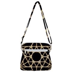 Zipper Messenger Bag 