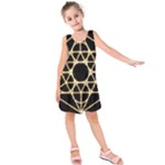 Sacred Geometry: Metatron Kids  Sleeveless Dress