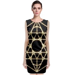 Classic Sleeveless Midi Dress 