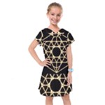 Sacred Geometry: Metatron Kids  Drop Waist Dress