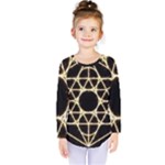 Sacred Geometry: Metatron Kids  Long Sleeve Tee