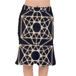 Sacred Geometry: Metatron Short Mermaid Skirt