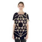 Sacred Geometry: Metatron Skirt Hem Sports Top