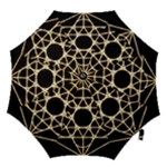 Sacred Geometry: Metatron Hook Handle Umbrella (Medium)
