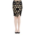 Midi Wrap Pencil Skirt 