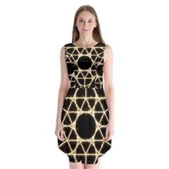 Sleeveless Chiffon Dress   