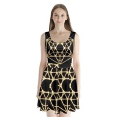 Split Back Mini Dress  