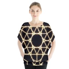 Batwing Chiffon Blouse 