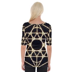 Wide Neckline T-Shirt 