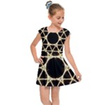 Sacred Geometry: Metatron Kids  Cap Sleeve Dress