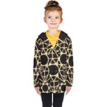 Sacred Geometry: Metatron Kids  Double Breasted Button Coat