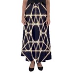 Sacred Geometry: Metatron Flared Maxi Skirt