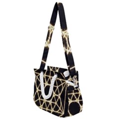 Rope Handles Shoulder Strap Bag 