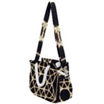 Sacred Geometry: Metatron Rope Handles Shoulder Strap Bag