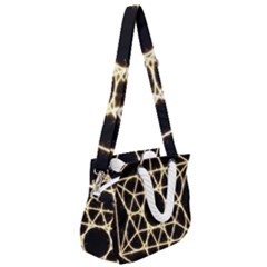 Rope Handles Shoulder Strap Bag 