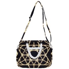 Rope Handles Shoulder Strap Bag 