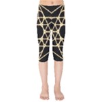 Sacred Geometry: Metatron Kids  Capri Leggings 