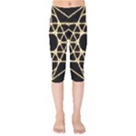 Sacred Geometry: Metatron Kids  Capri Leggings 