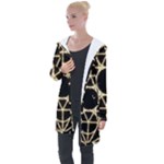 Sacred Geometry: Metatron Longline Hooded Cardigan